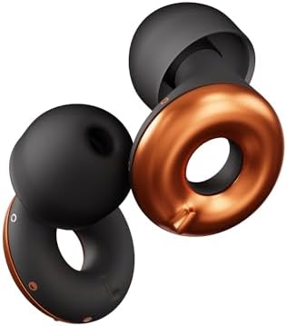 McLaren F1 x Loop Switch 2 adjustable earplugs in signature papaya and anthracite colours with carry case.