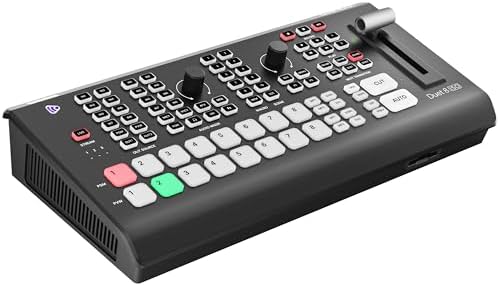 Osee GoStream Duet 8 ISO front panel showing controls and display for live production.